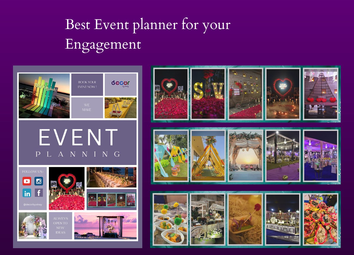 Best Event planner for your Engagement