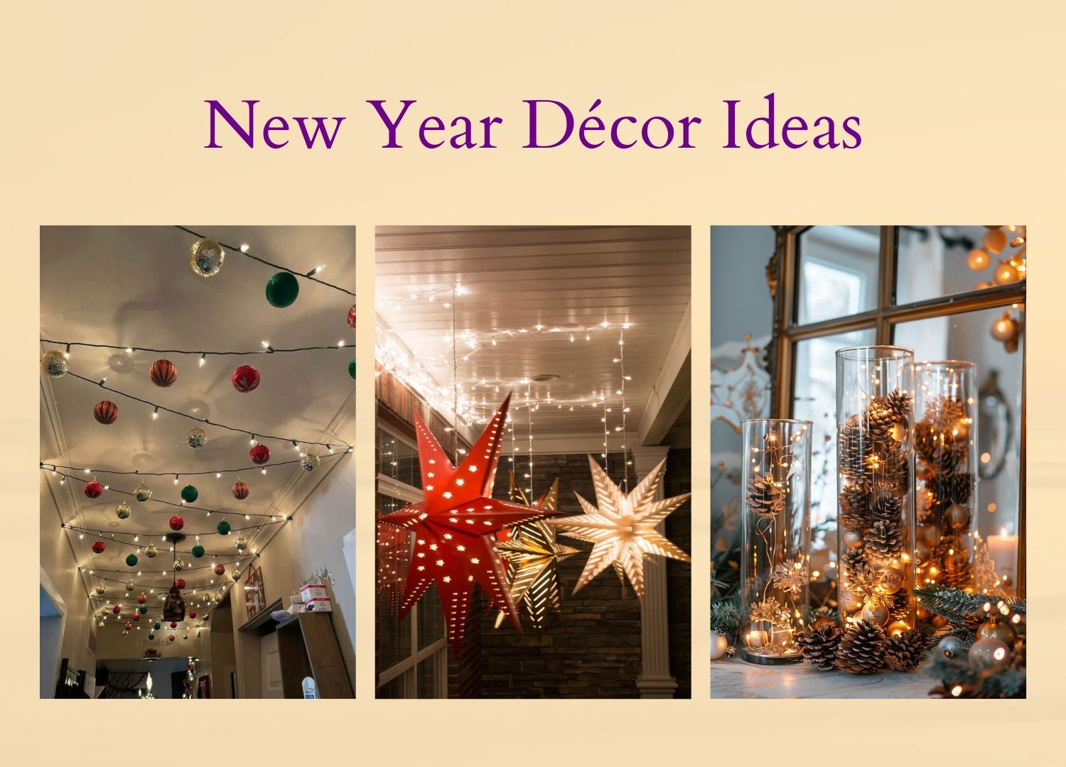 New Year Décor Ideas to Make Your Celebration Sparkle