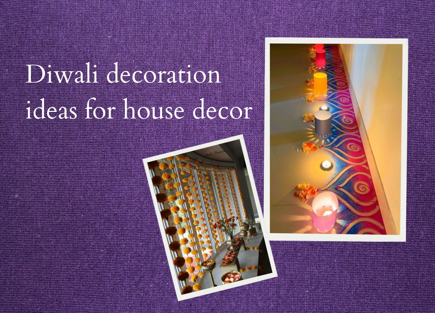 Diwali decoration ideas for house décor